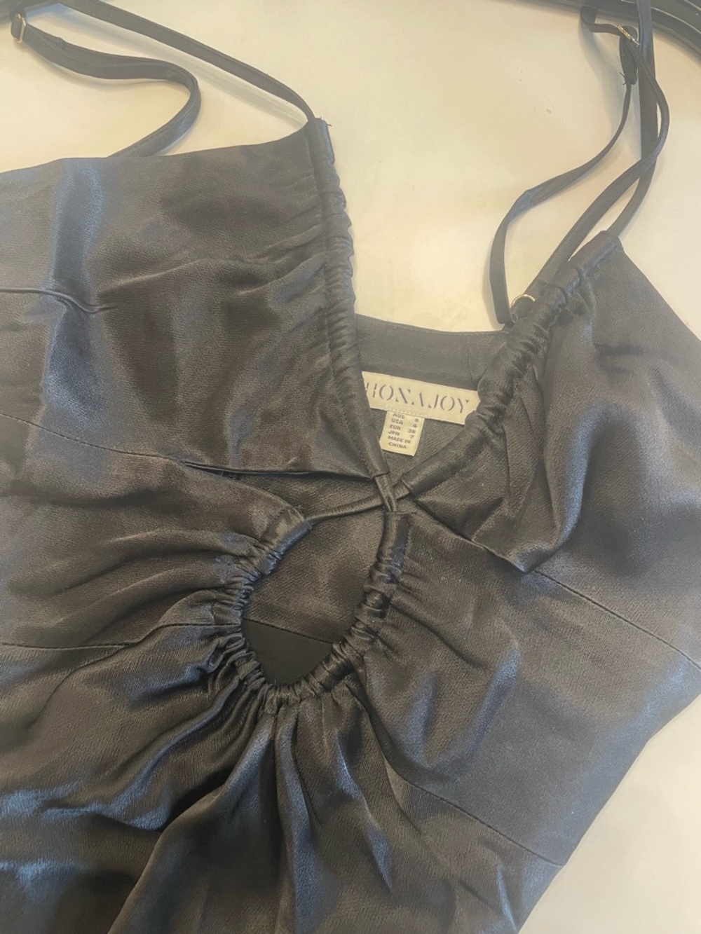 Shona Joy Midi Dress in BLACK